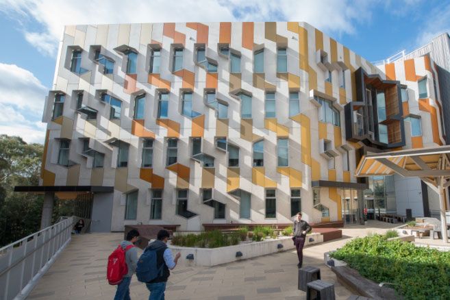 Campus main campus exterior buildings