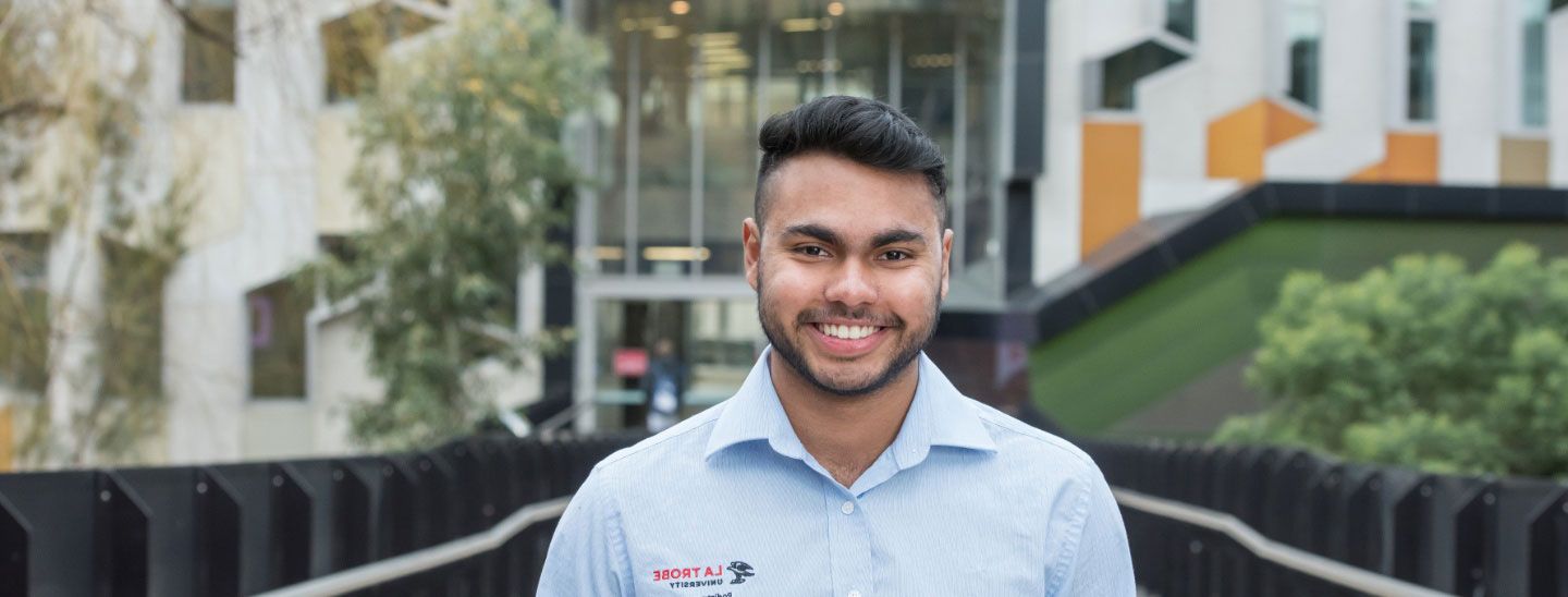 Male podiatry student